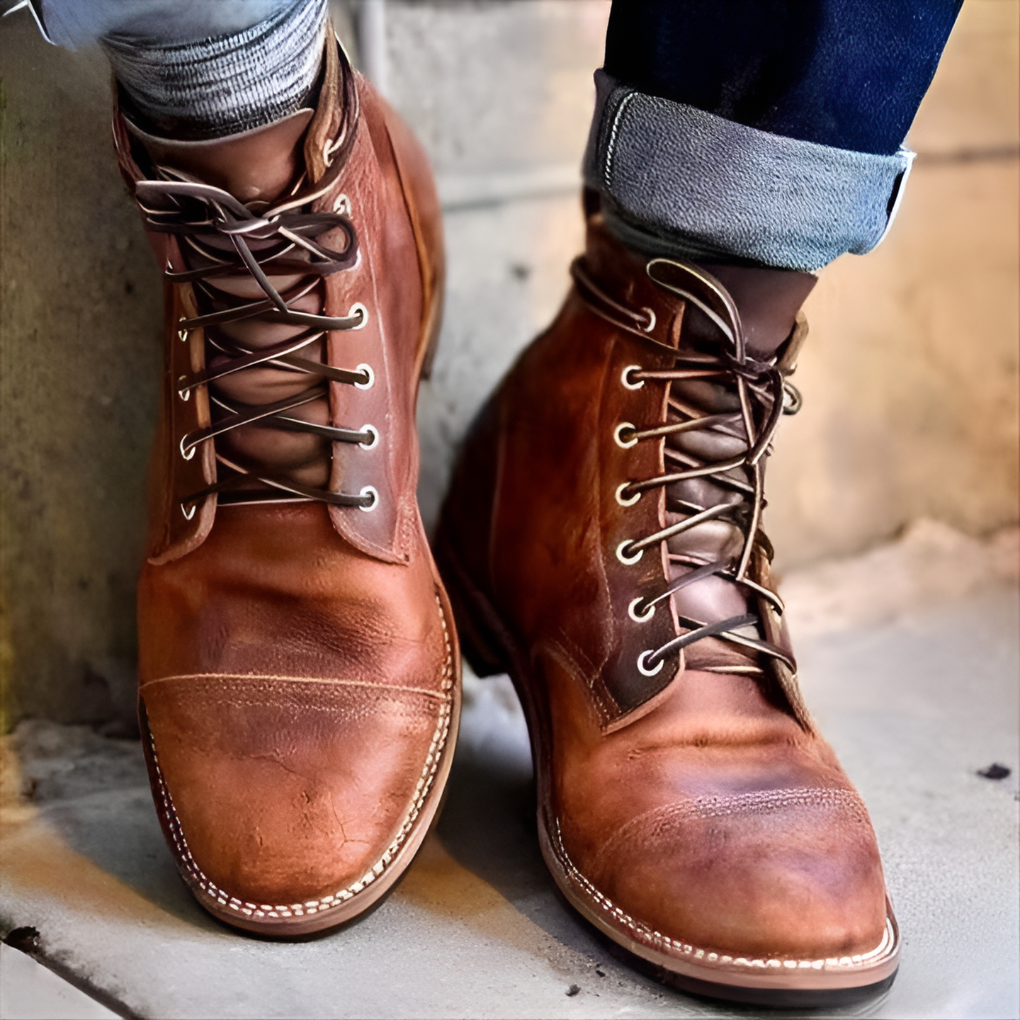 Vintage Veterschoenen voor Mannen