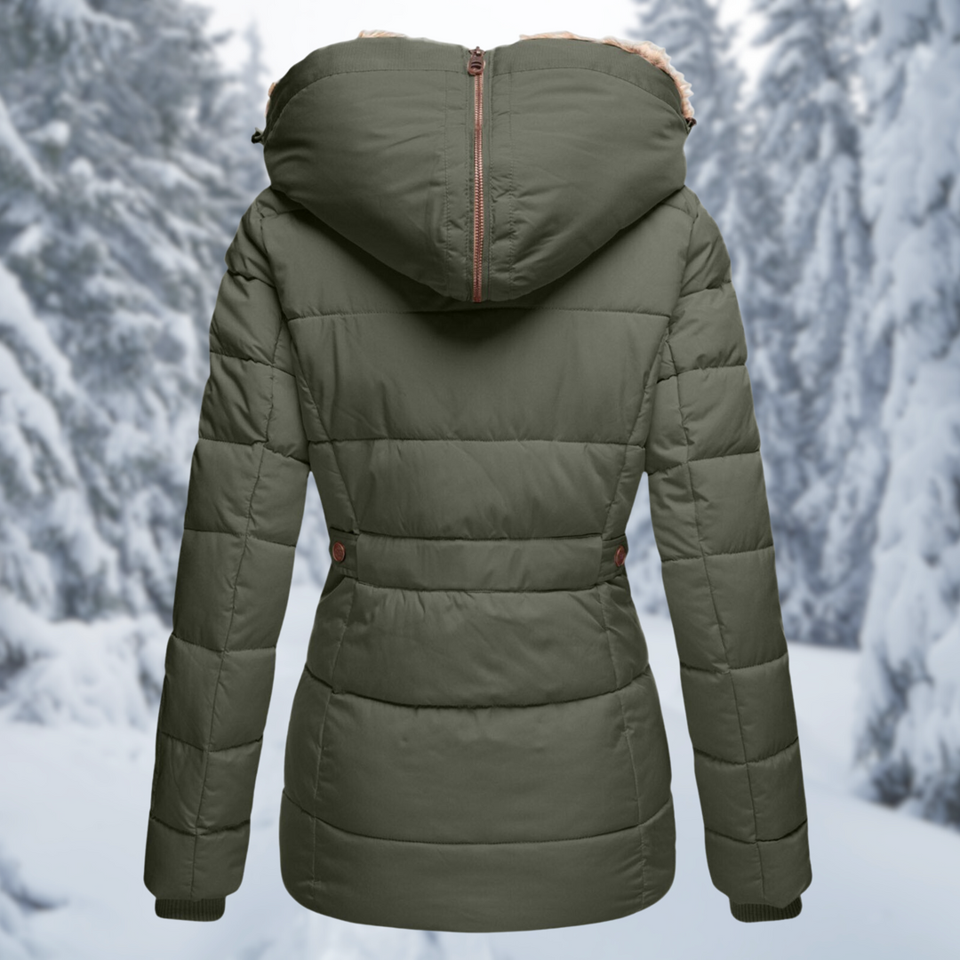 Van Dal | Geïsoleerde Winterjas met Capuchon en Bontafwerking