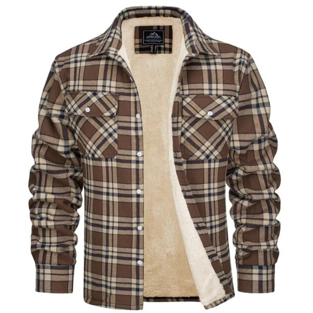 Van Dal | Cozy Fleece-Lined Plaid Shirt Jast
