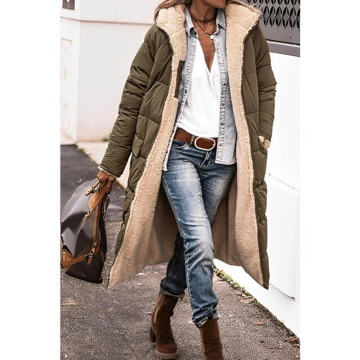 Van Dal | Dames Pluche Sherpa Puffer Jas