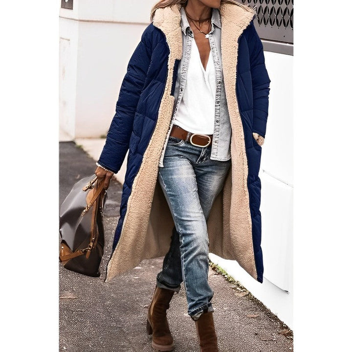 Van Dal | Dames Pluche Sherpa Puffer Jas