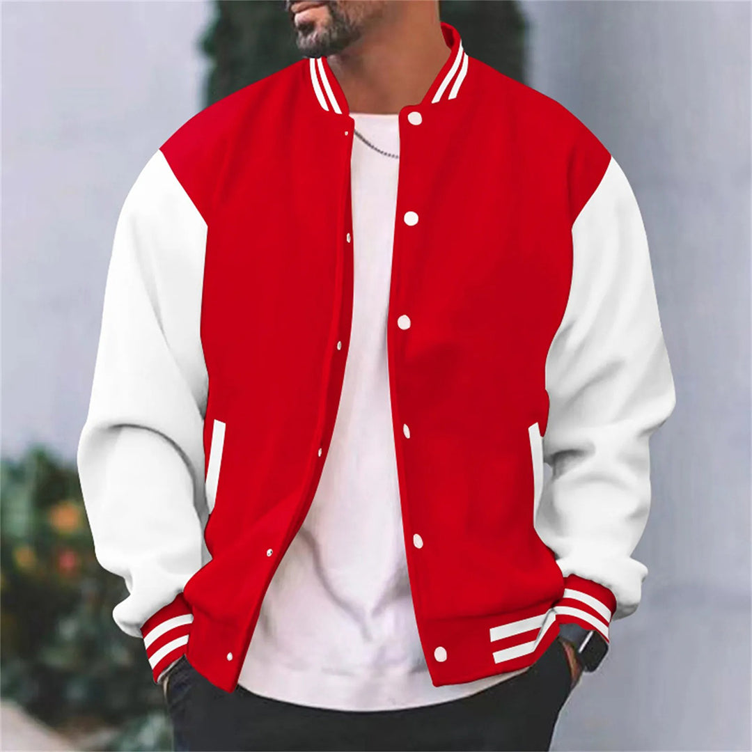 Van Dal | Heren Varsity Contrast Mouw Jast