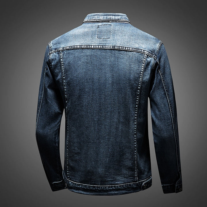 Van Dal | Heren Denim Jast met Omklapbare Kraag
