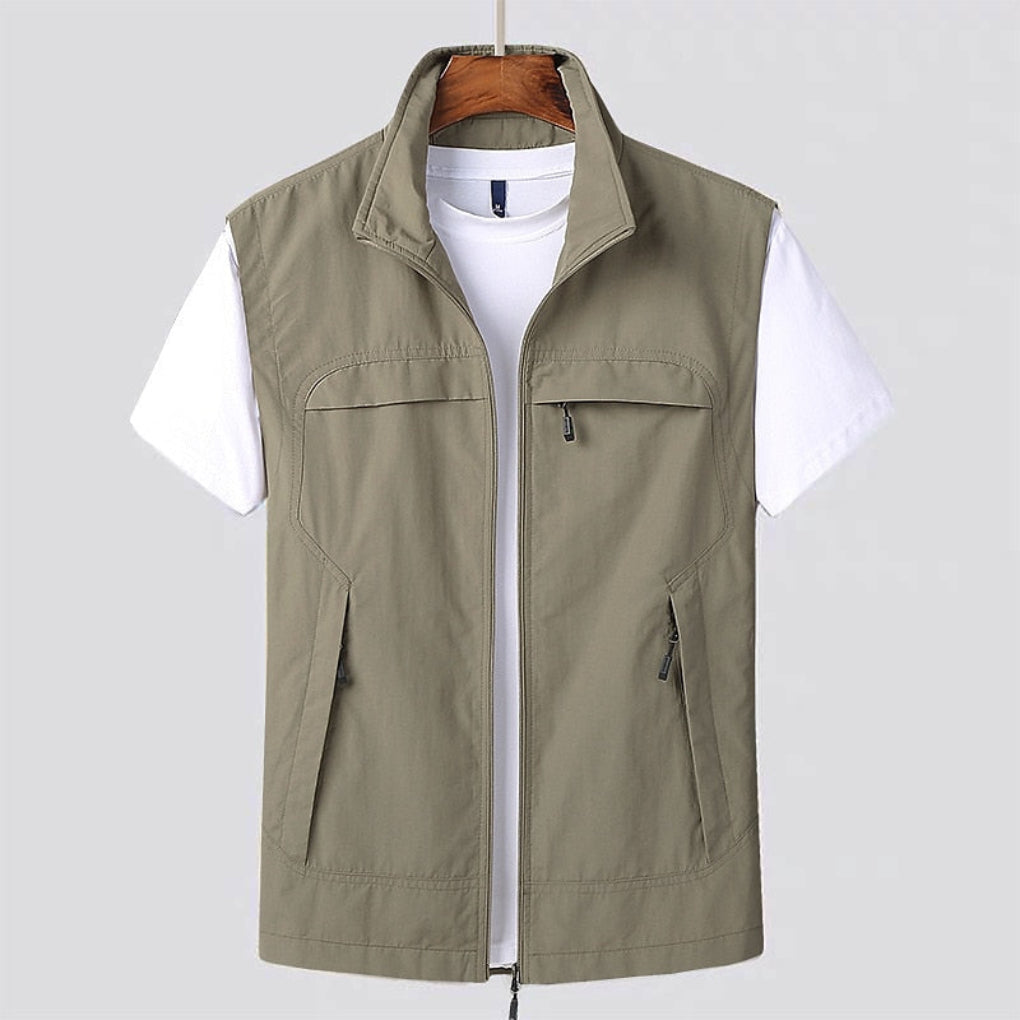 Van Dal | Staande Kraag Zip Vest - Ademend & Sneldrogend
