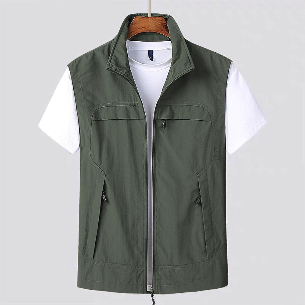 Van Dal | Staande Kraag Zip Vest - Ademend & Sneldrogend