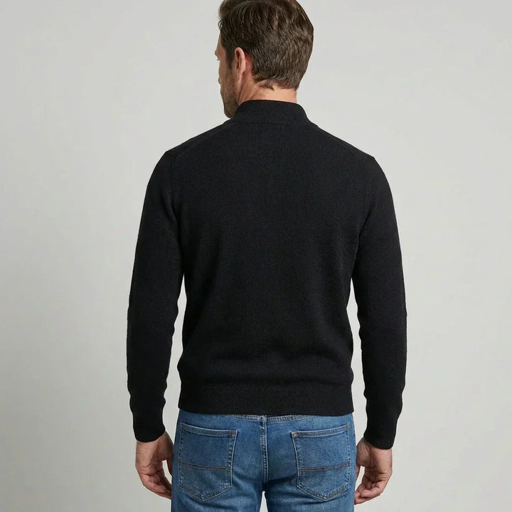 Van Dal | Ademend Kwart-Zip Breipullover