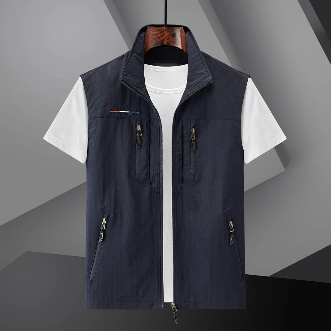 Heren Lichtgewicht Multi-Pocket Outdoor Vest