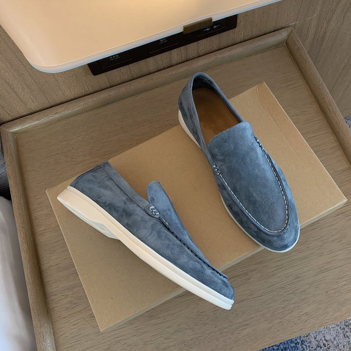Van Dal | Suède Ademend Instap Loafers