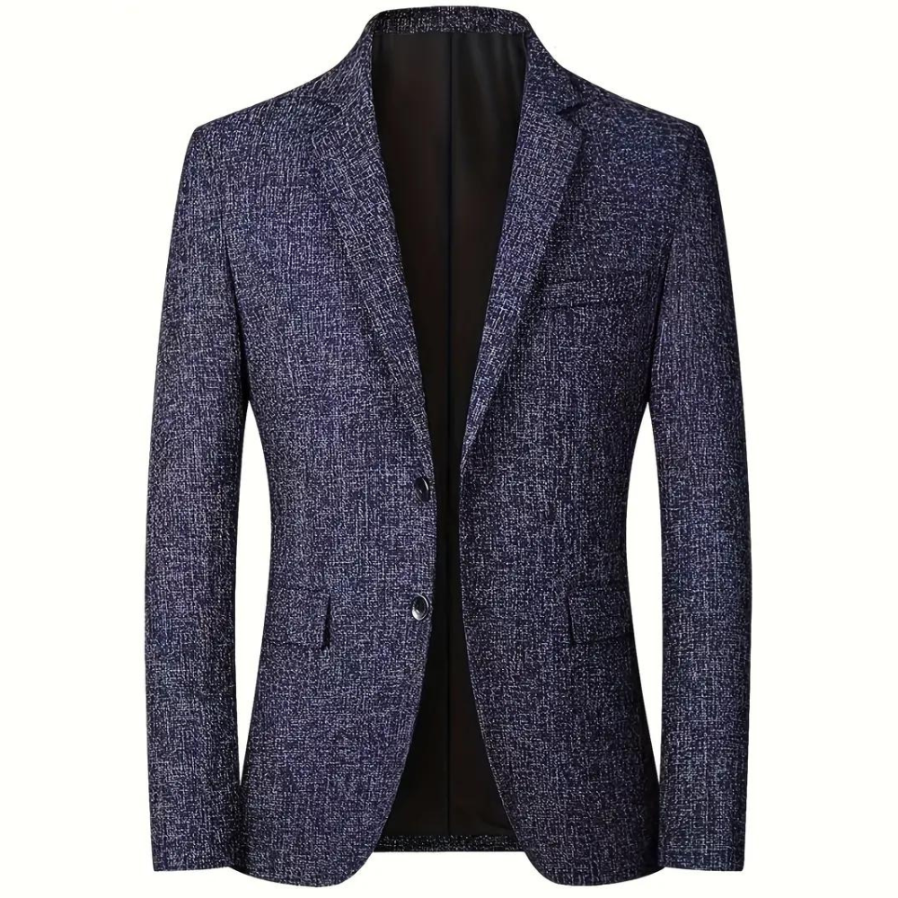 Van Dal Heren Effen Textuur Blazer