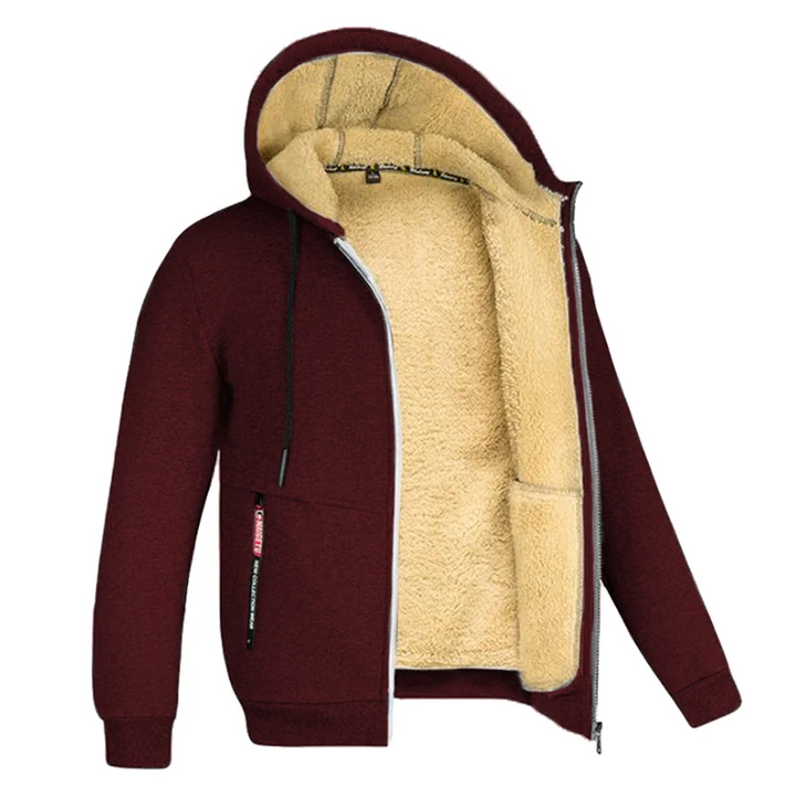 Heren Cozy Sherpa Voering Fleece Hoodie
