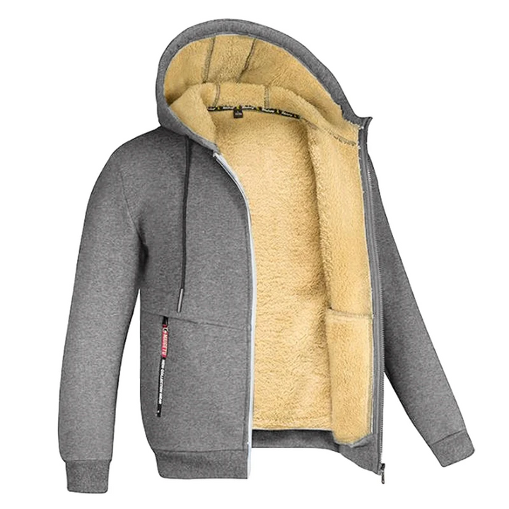 Heren Cozy Sherpa Voering Fleece Hoodie