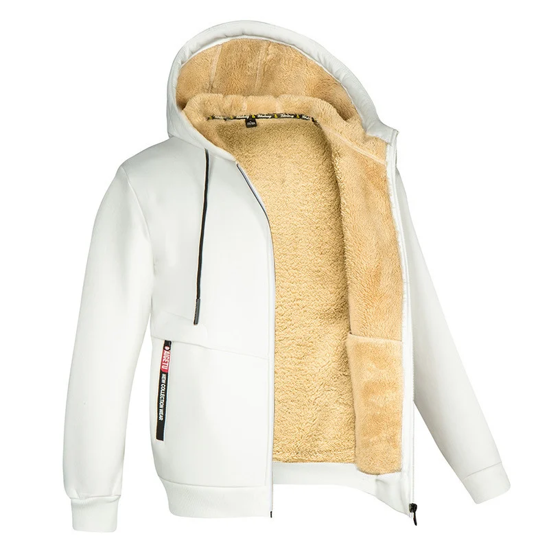 Heren Cozy Sherpa Voering Fleece Hoodie