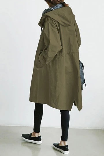Van Dam | Dames Hooded Regenjas voor Windbescherming