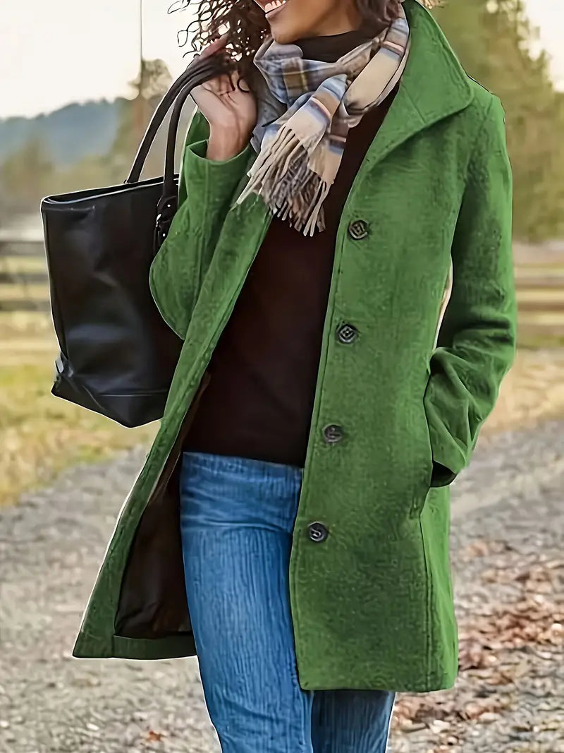 Van Dal | Dames Button-Front Lape kraag Bovenkleding