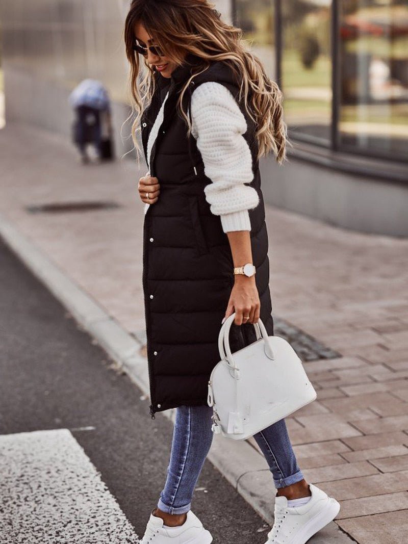 Van Dal | Lange Gequiltde Puffer Vest
