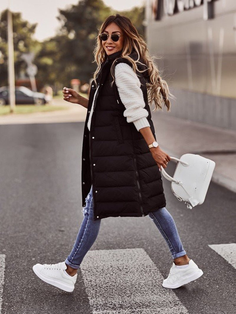Van Dal | Lange Gequiltde Puffer Vest