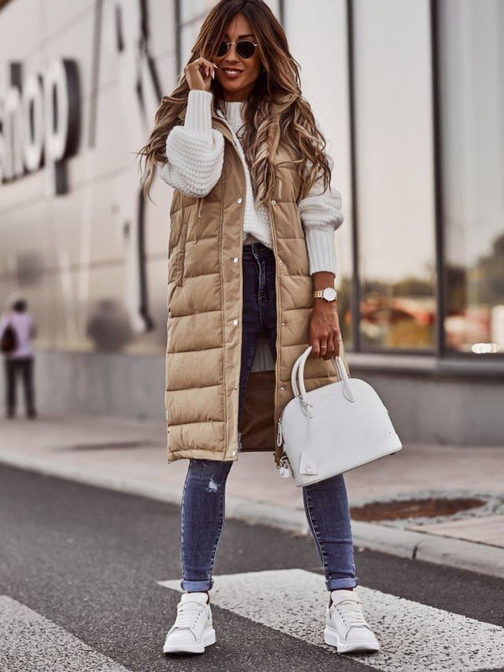 Van Dal | Lange Gequiltde Puffer Vest
