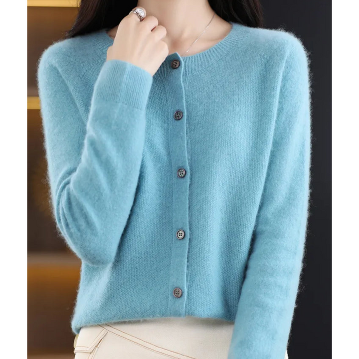 Van Dal | Dames Zachte Gebreide Knopen Cardigan