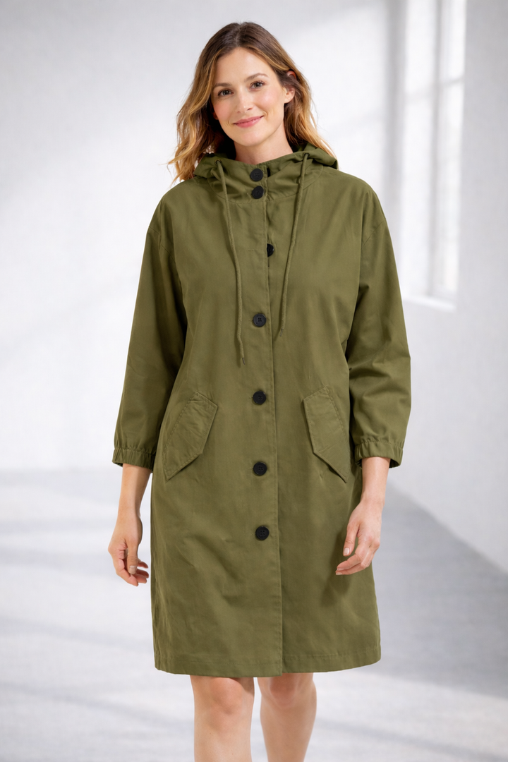 Van Dal | Mid-Length Casual Hooded Jast