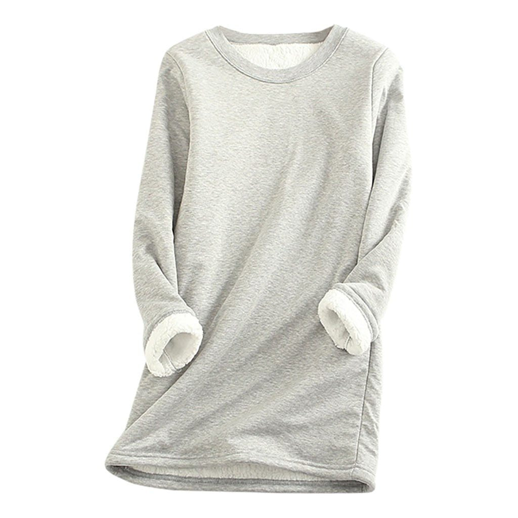 Gezellige Fleece-Lined Sweatshirts voor Vrouwen