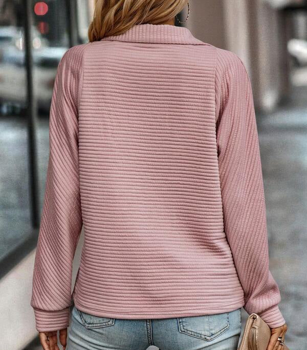 Yasmine | Geribbelde Oversized Zekerheid Sweater
