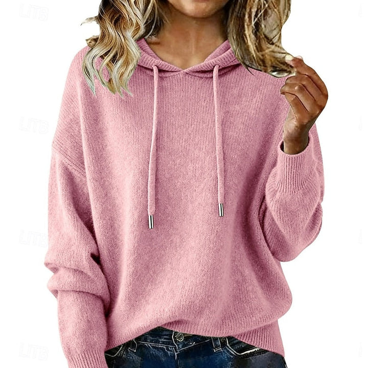 Delphine | Relaxed Hoody Gebreide Trui